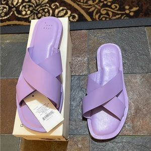 a new day Women's Purple Sandals